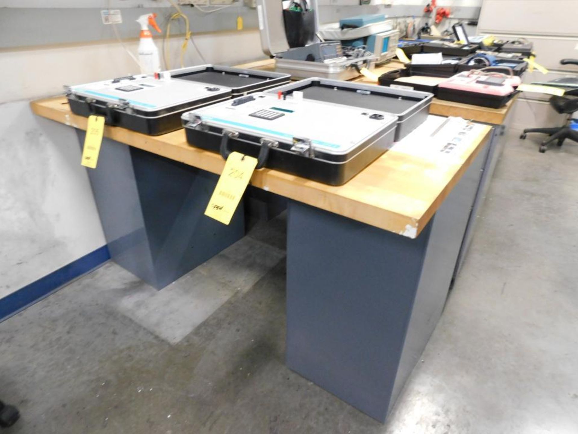 LOT: (4) 60" x 30" Maple Top Workbenches (NO CONTENTS) (LOCATION: IN MACHINE SHOP, 2ND FLOOR) - Image 5 of 5