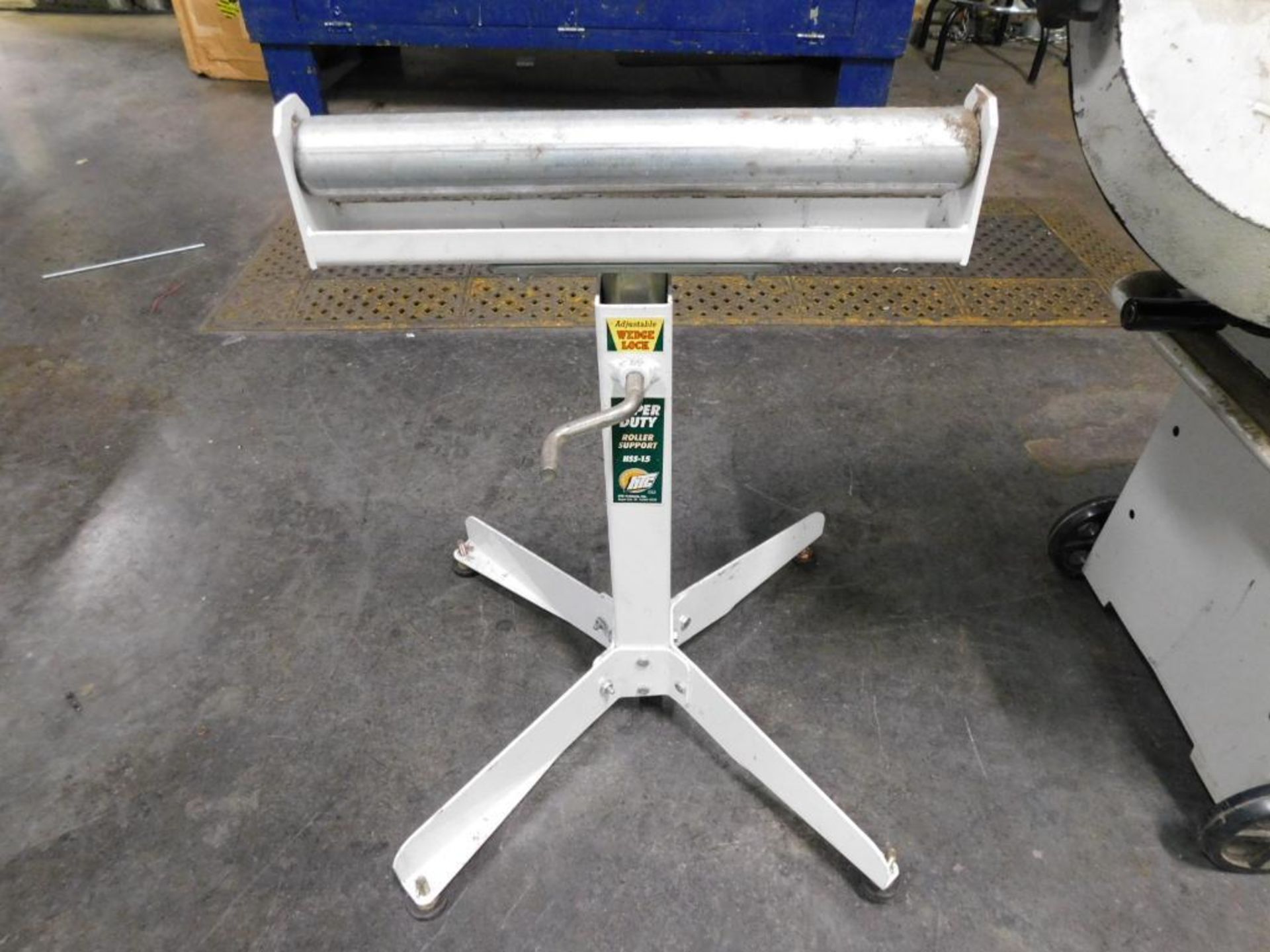 MSC Model 09518879 Horizontal Metal Band Saw w/HTC Super Duty HSS-15 Roller Stand (LOCATION: IN MACH - Image 5 of 8