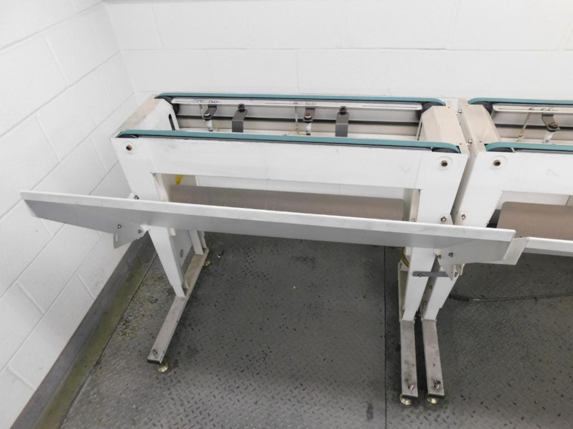 LOT: (1) K & F Model CD GR-053 Conveyor Table, S/N 0509, (3) K & F Model 0066151 GR-001 2-Plate Stac - Image 7 of 10