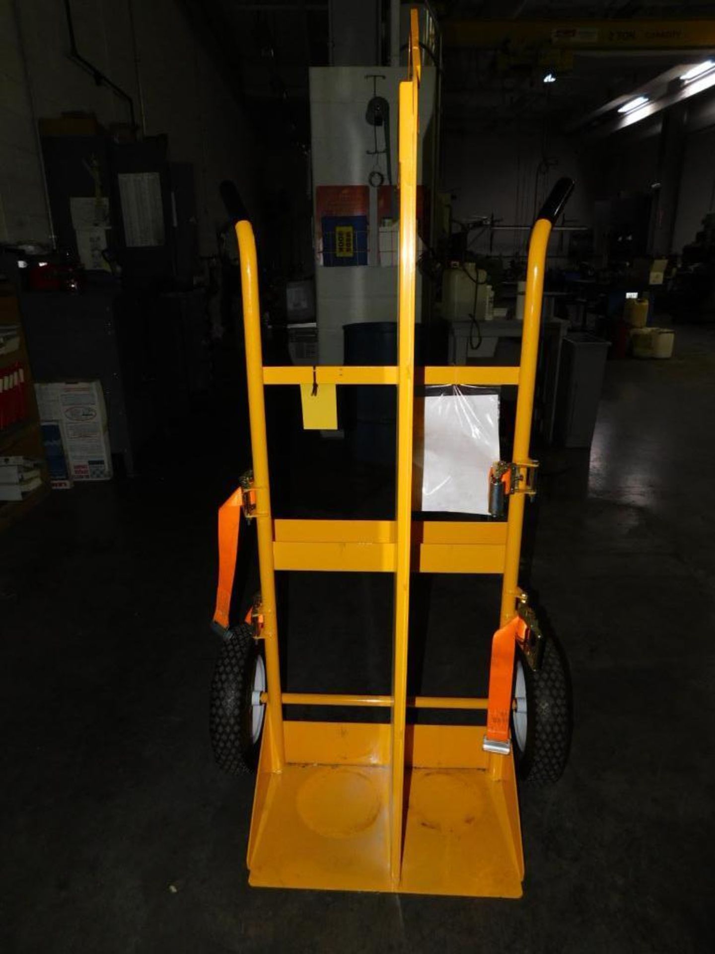 Vestil CYL-EH-FP 500 Lb. Cap. Cylinder Dolly (LOCATION: IN MACHINE SHOP, 2ND FLOOR) - Image 2 of 7