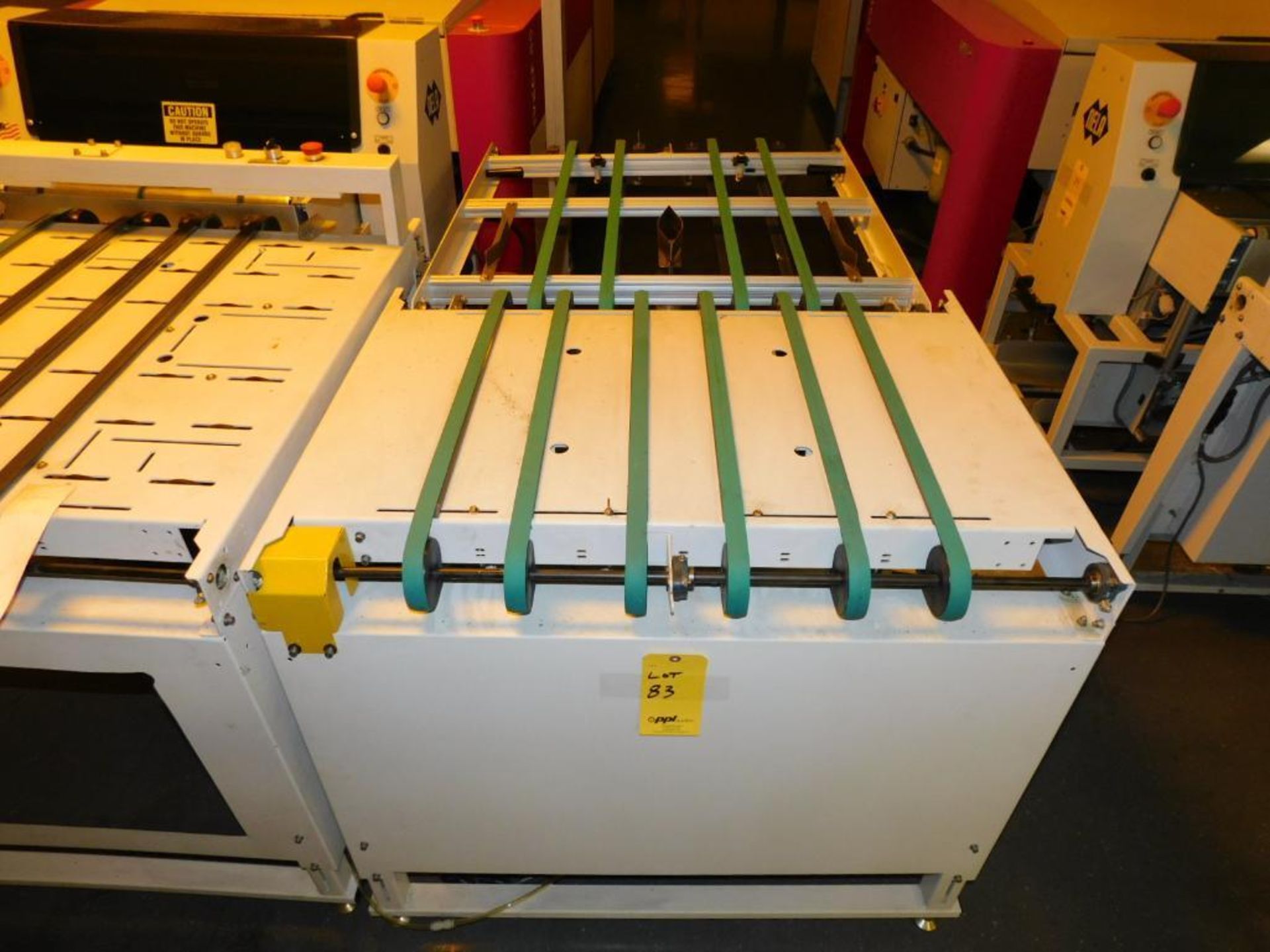 LOT: (1) K & F Model CDH GR-086 Conveyor Table, S/N 0505, (1) K & F UTM GR-131 Conveyor Table, S/N 0 - Image 4 of 7