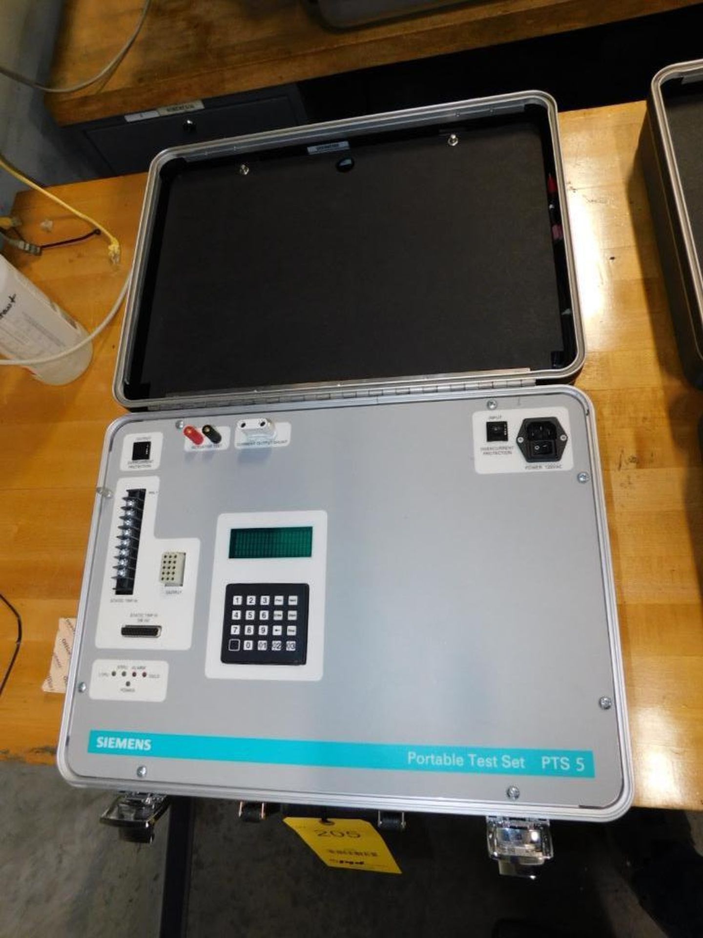 Siemens PTS 5 Portable Test Set (LOCATION: IN MACHINE SHOP, 2ND FLOOR)