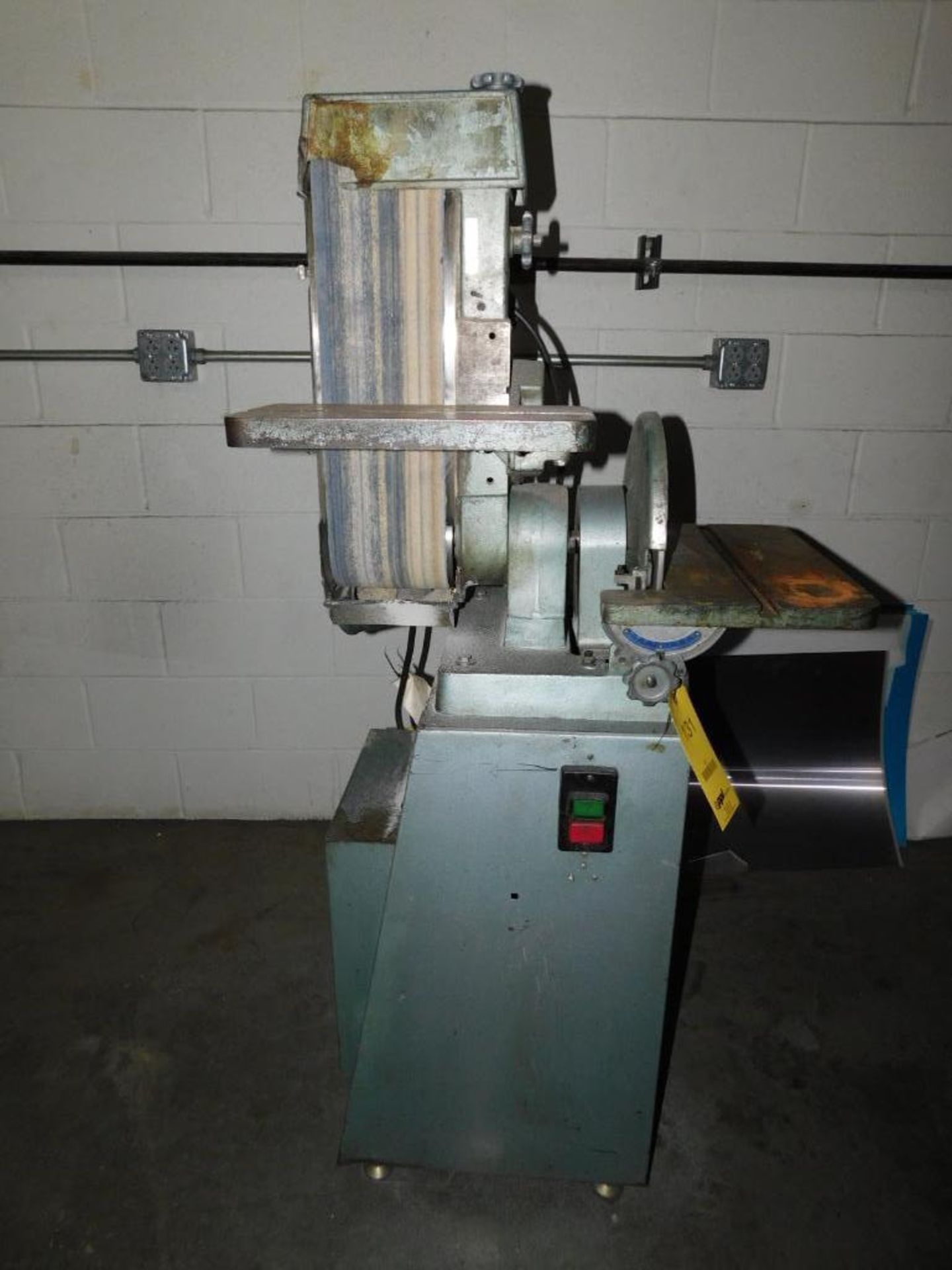 6" Belt Sander/12" Disc Sander (LOCATION: IN MACHINE SHOP, 2ND FLOOR)