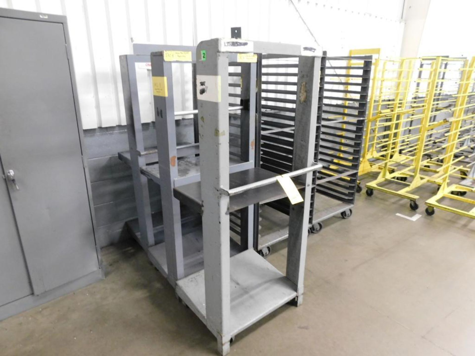LOT: (5) Assorted Rolling Drying Racks - Image 2 of 2