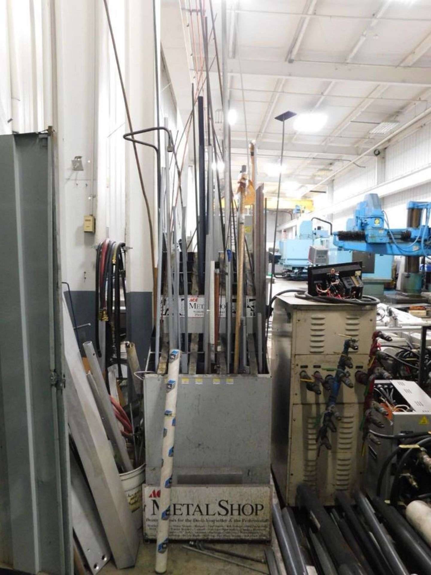 LOT: Large Quantity of Scrap on Material Racks & Carts (LOCATED IN MACHINE SHOP & MAINTENANCE ROOM) - Image 8 of 8