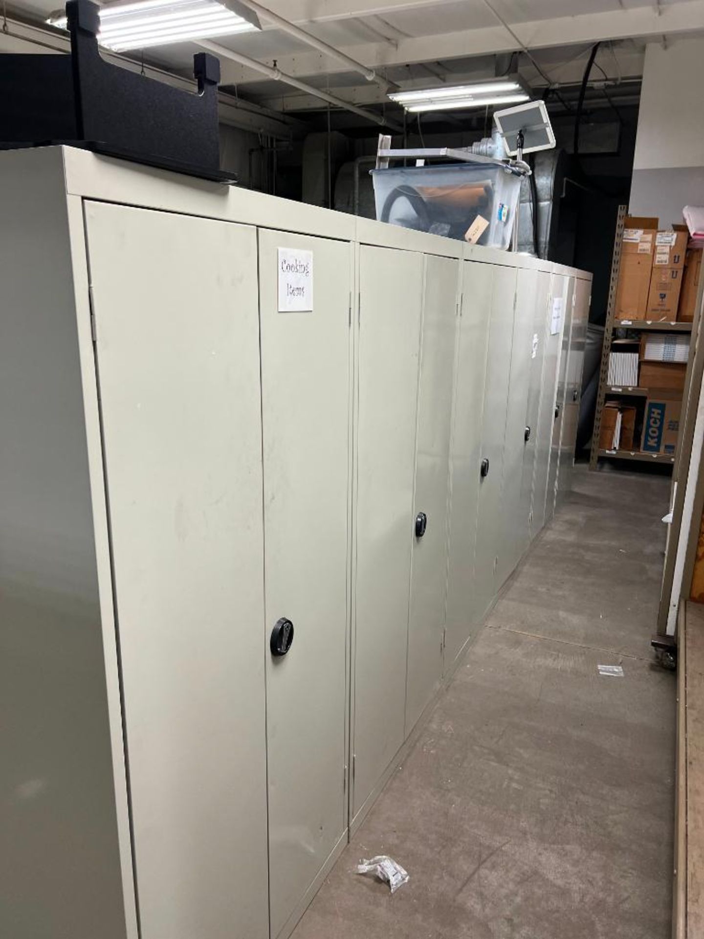 LOT: (38) Storage Cabinets (LOCATED IN MEZZANINE) - Image 2 of 10