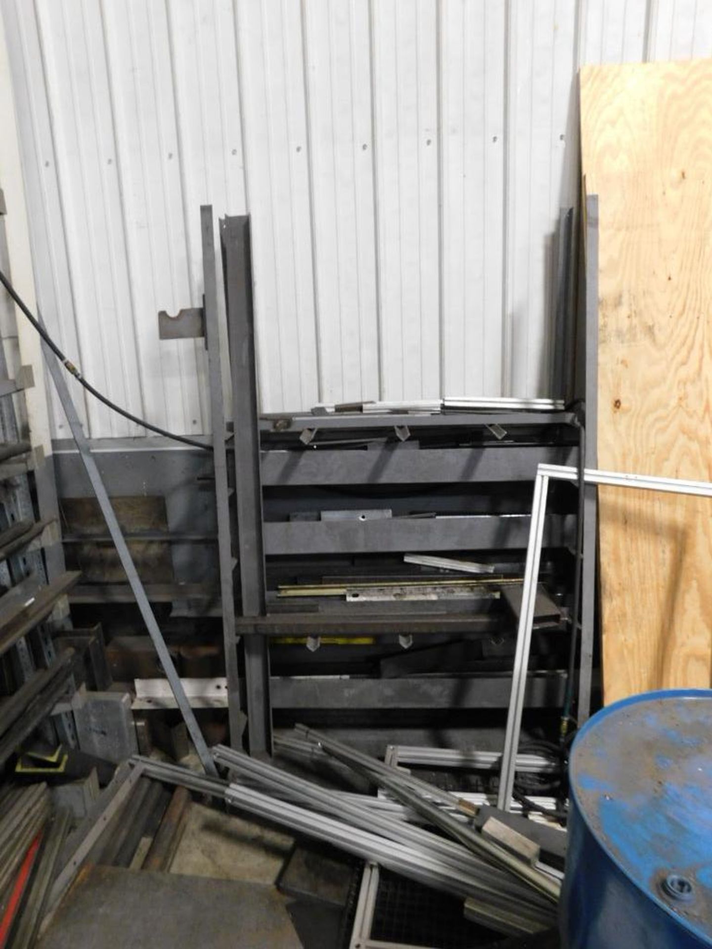 LOT: Large Quantity of Scrap on Material Racks & Carts (LOCATED IN MACHINE SHOP & MAINTENANCE ROOM) - Image 5 of 8