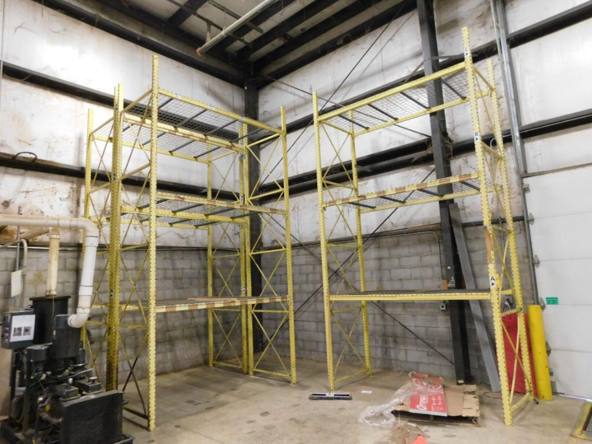 LOT: (5) Sections Assorted Pallet Rack (LOCATION: 1369 SANDERS AVE. SW ...