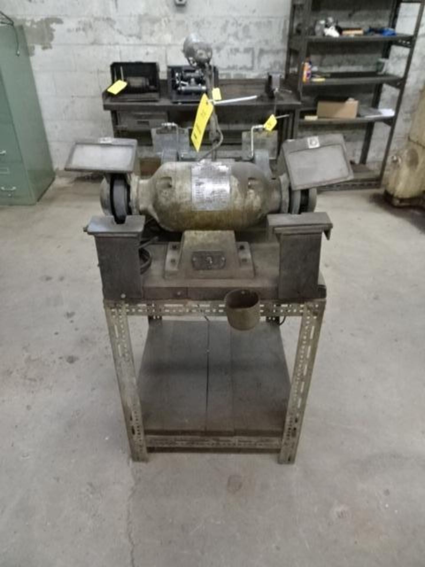 LOT: (2) Grinders Consisting of: (1) Craft 2 HP Double Ended Grinder and (1) Baldor 1/3 HP Double En