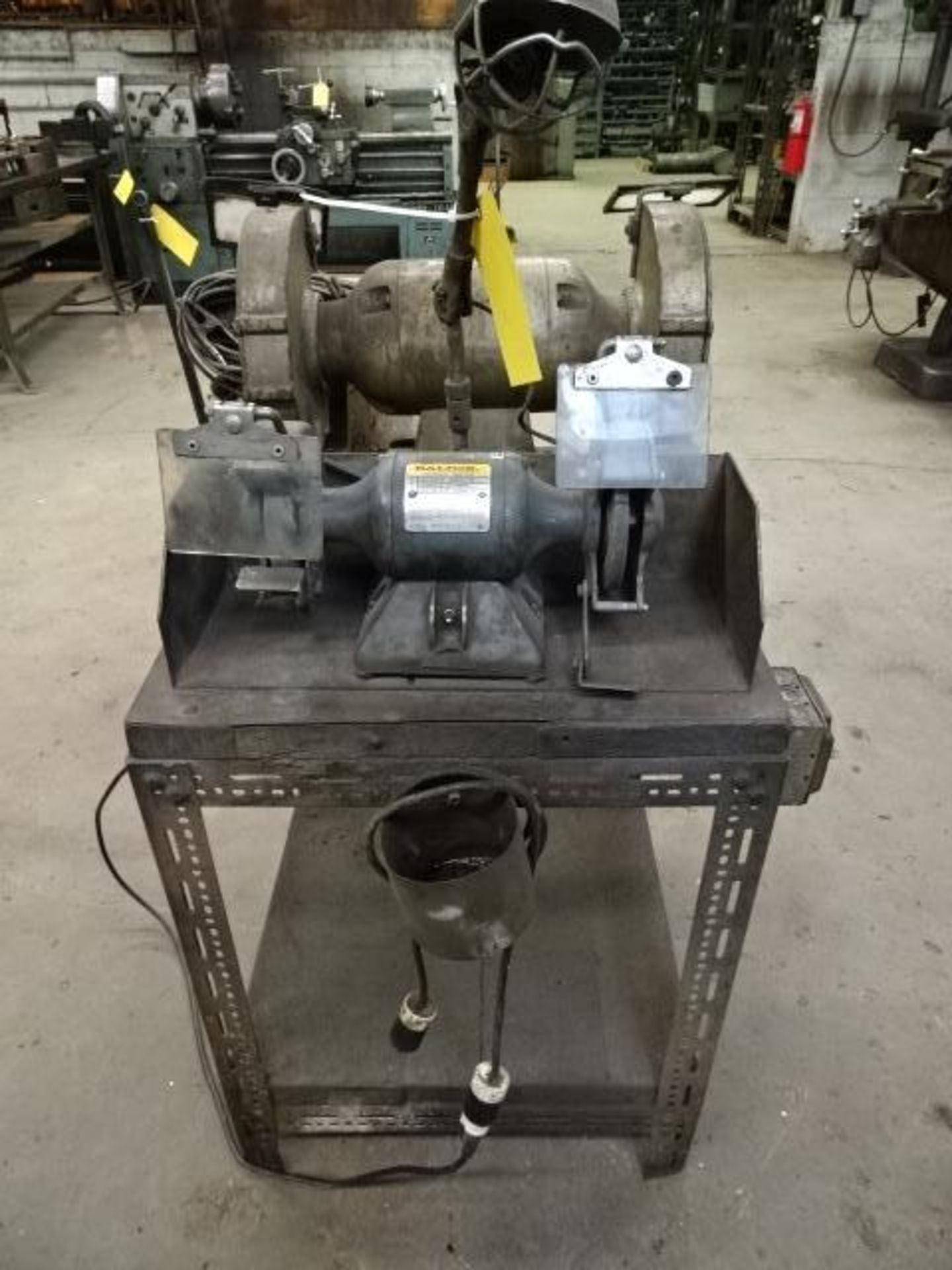 LOT: (2) Grinders Consisting of: (1) Craft 2 HP Double Ended Grinder and (1) Baldor 1/3 HP Double En - Image 2 of 4