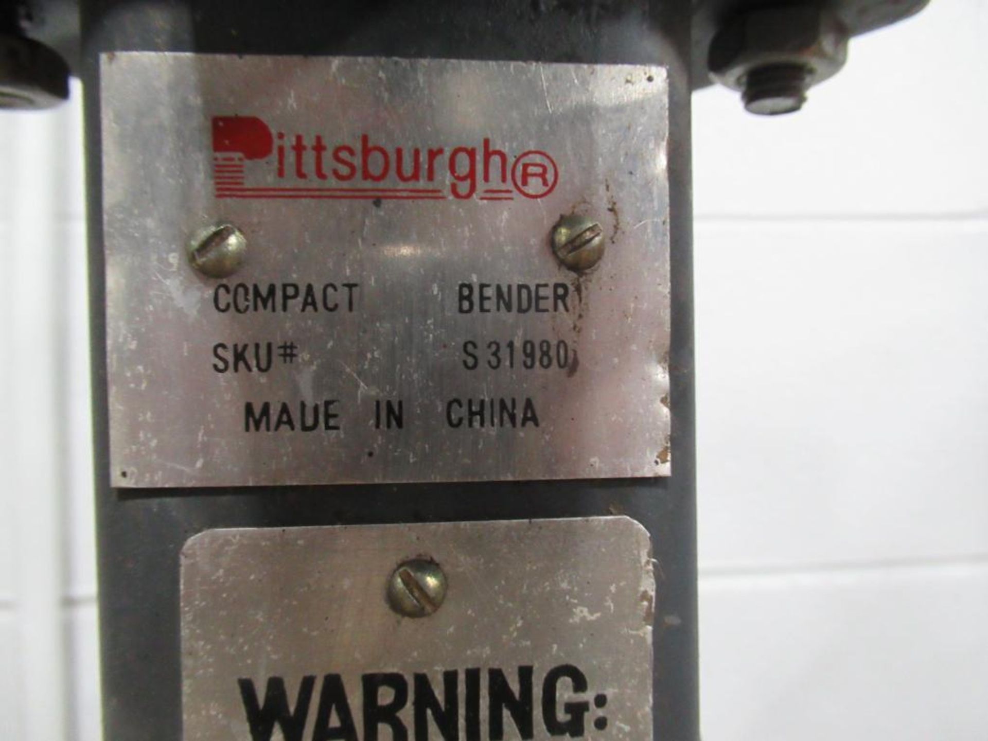 Pittsburgh S31980 Compact Bender - Image 2 of 2