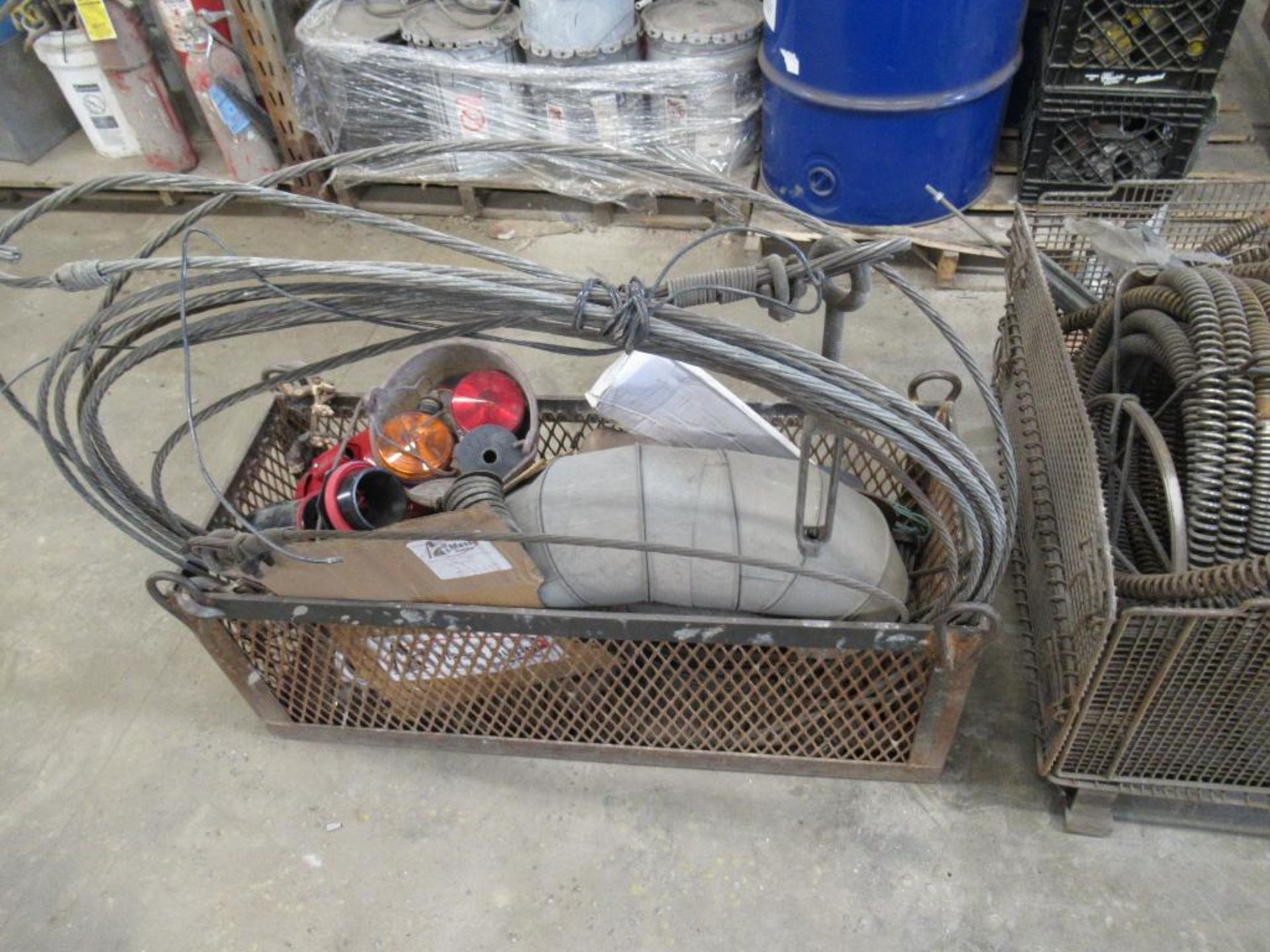 LOT: Ridgid-Kollmann KIM1500 Power Rodder, Rodding Snake, Wire Basket - Image 4 of 4