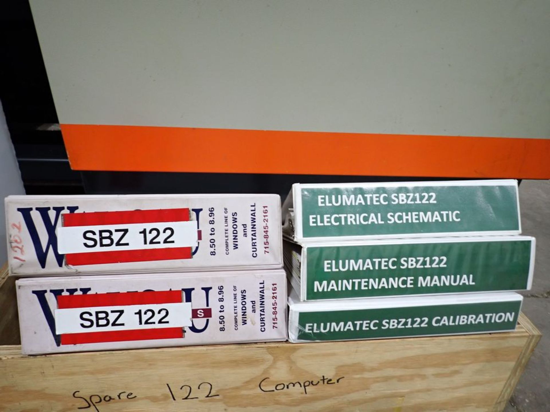 ELUMATEC SBZ-122/10 CNC PROFILE MACHINING CENTER/ROUTER, S/N 1221020053, NEW 2003 - Image 9 of 13
