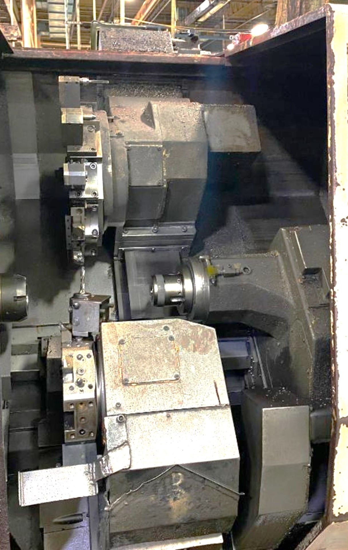 OKUMA LU-15W-2ST-600 4-AXIS CNC LATHE TURNING CENTER W/SUB SPINDLE, NEW 2002 - Image 4 of 8