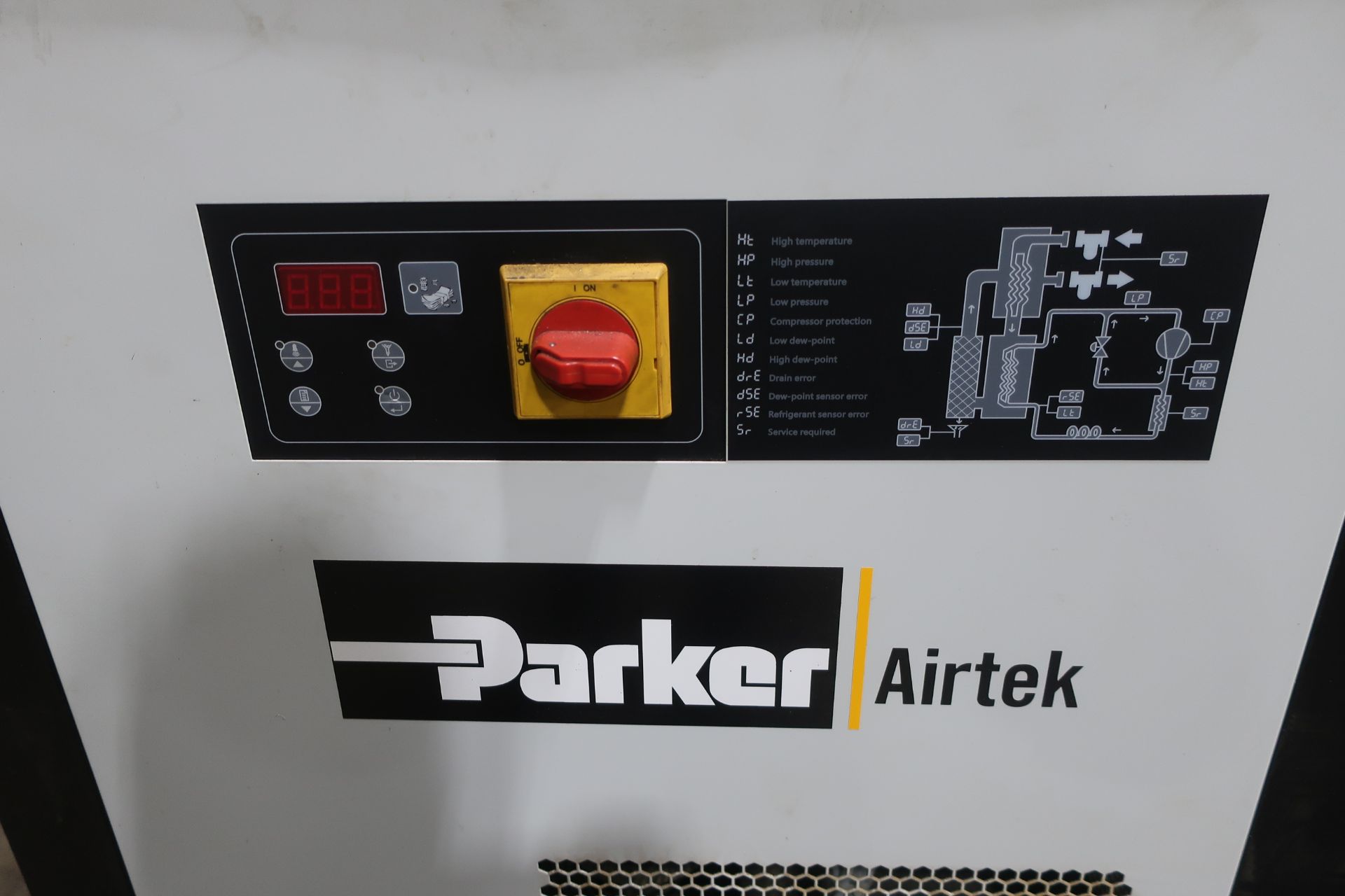 2013 PARKER AIRTEK ESR-325 AIR DRYER, S/N 398392620001 - Image 2 of 4