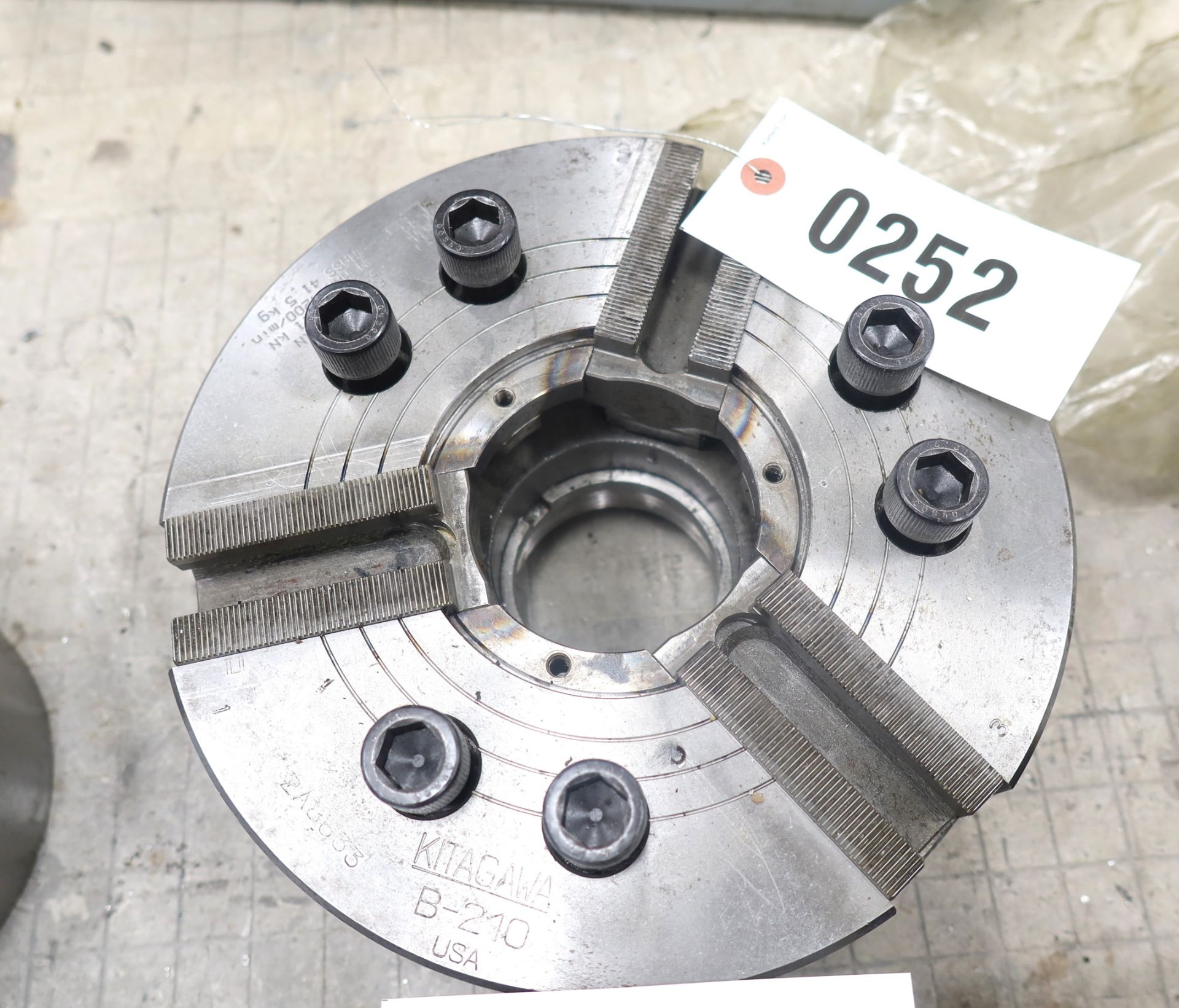 10" Kitagawa B210 3-Jaw Hydraulic Chuck