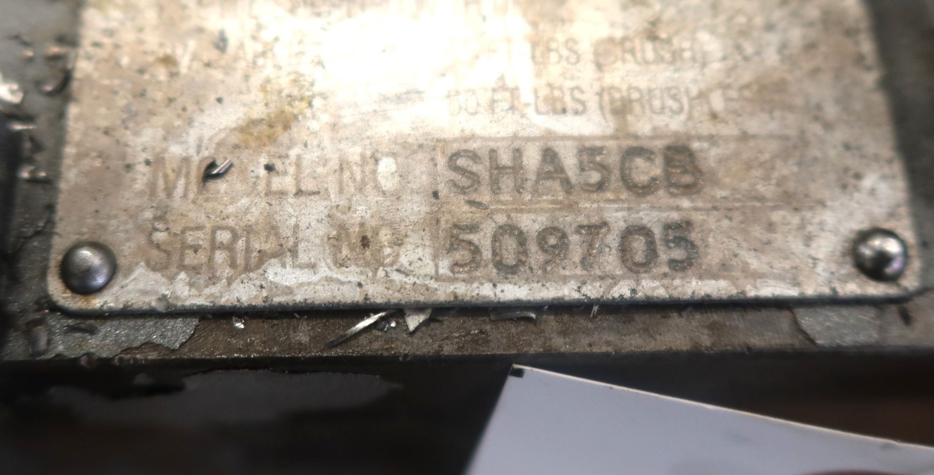 Haas SHA5CB 4th Axis Rotary Table SN 509705 - Image 2 of 2
