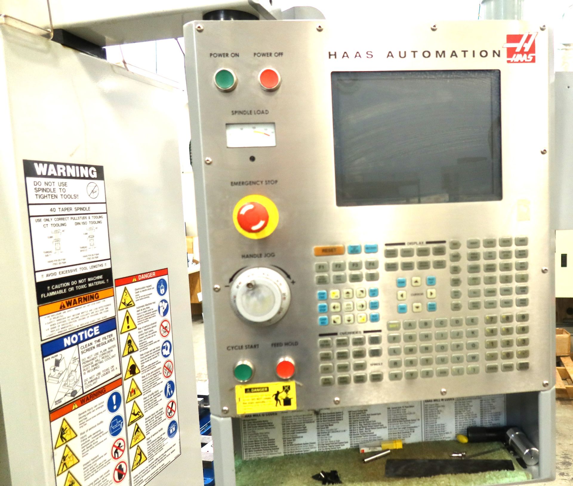 2006 Haas Mini Mill CNC 4-Axis Vertical Machining Center, SN 1053877 - Image 2 of 7