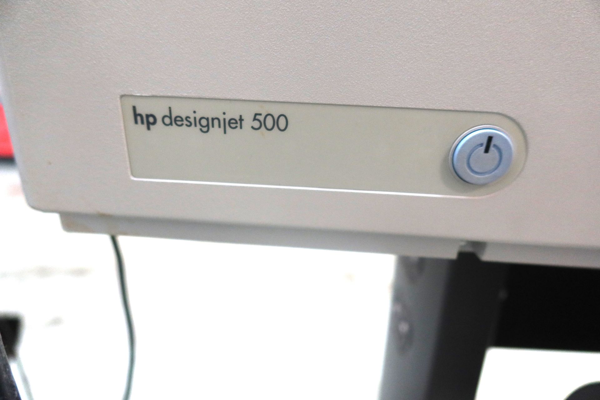 HP Designjet 500 C7769B Wide Format Color Printer - Image 3 of 4