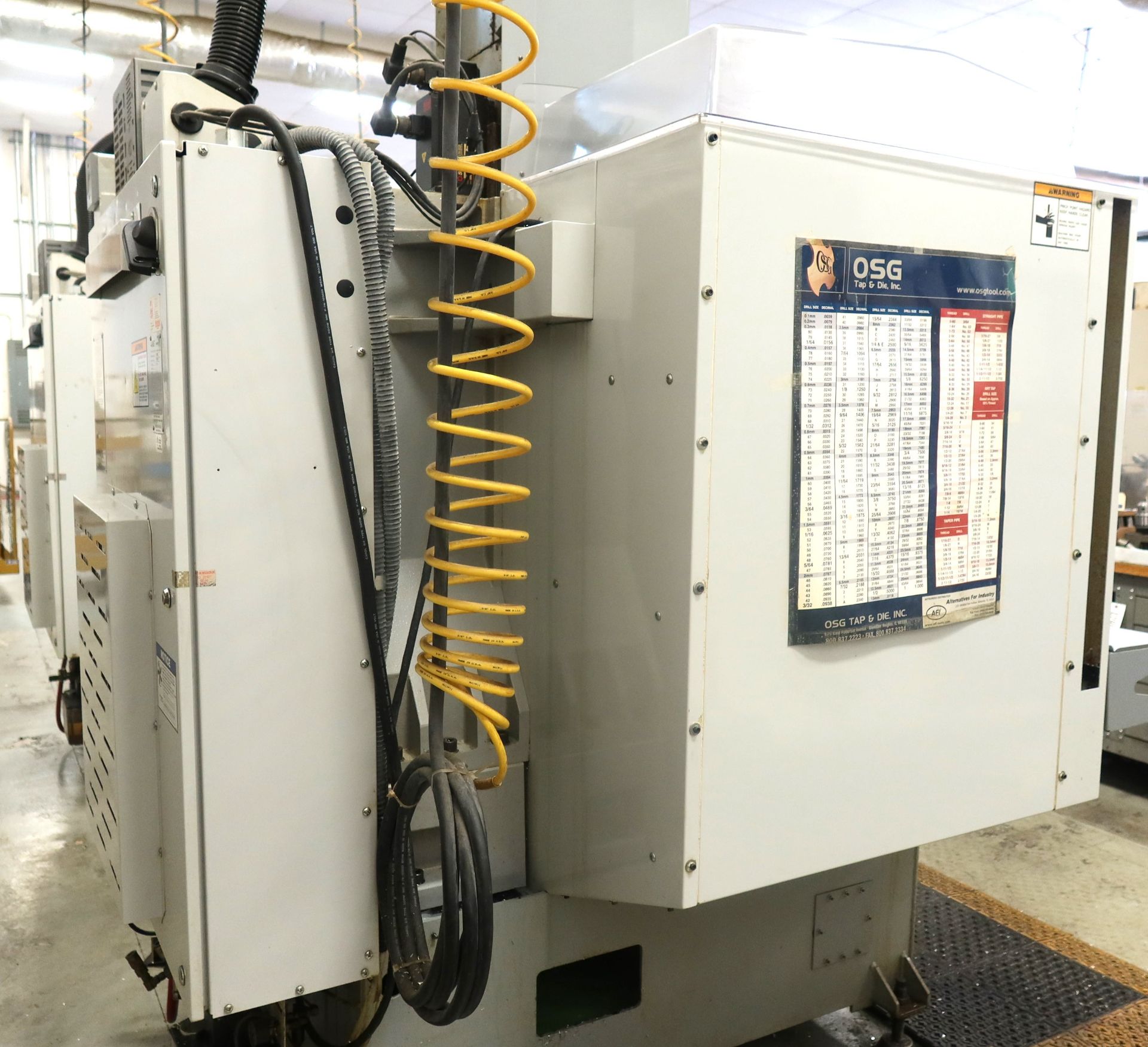 2006 Haas Super Mini Mill 4-axis CNC Vertical Machining Center, SN 46185 - Image 6 of 8