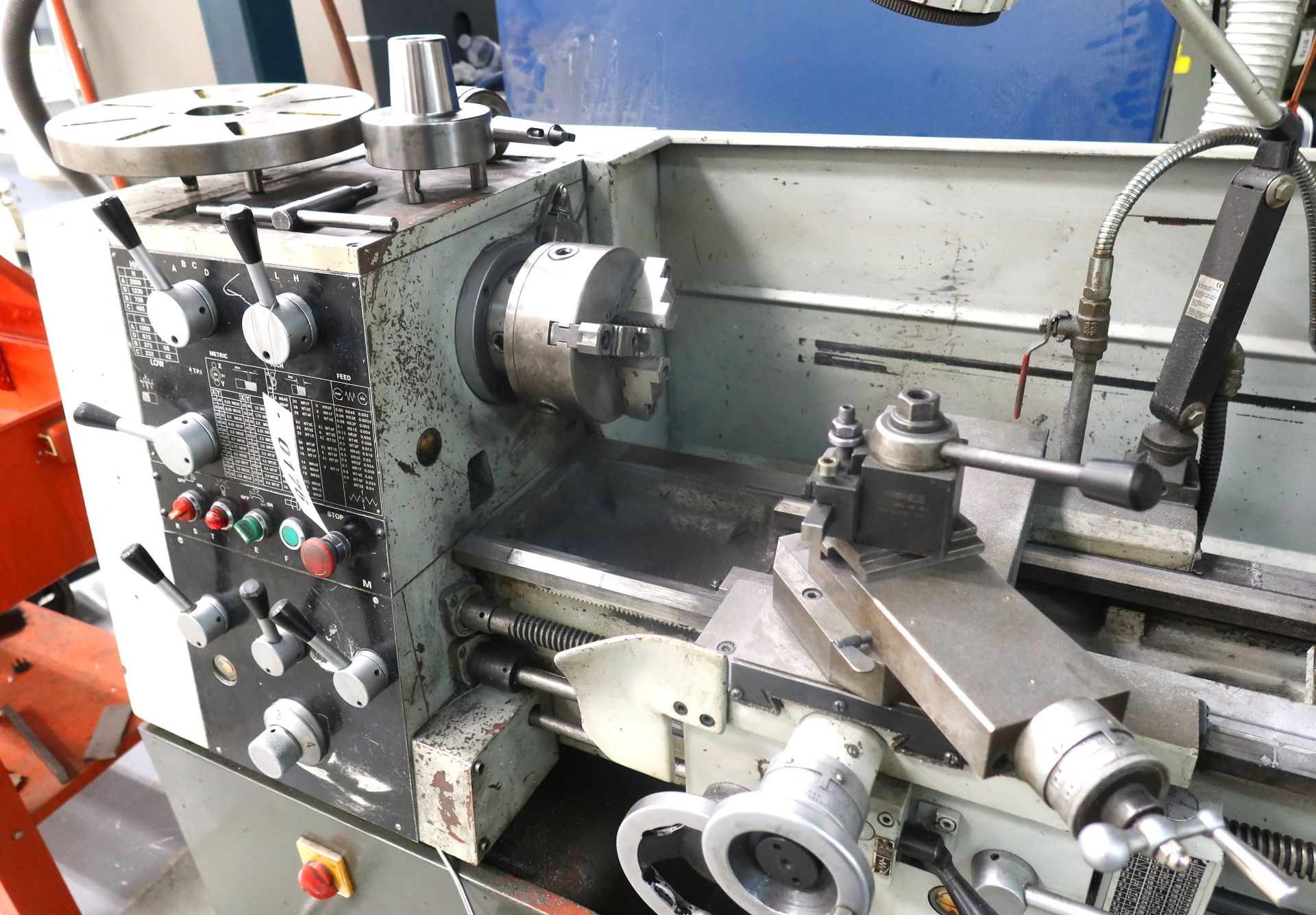 14" x 40" Victor 1440G Gap Bed Engine Lathe SN 992087 - Image 2 of 4