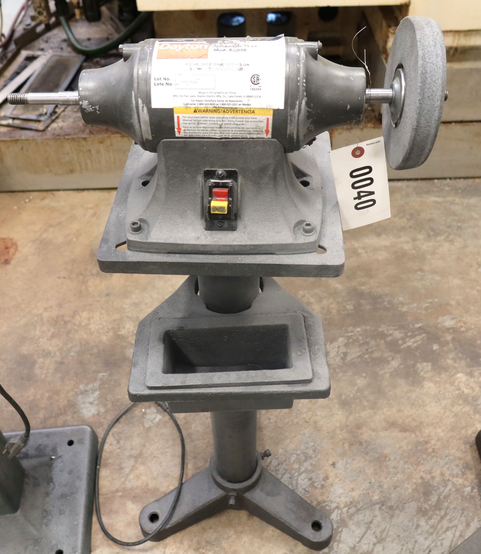 Double Pedestal Bench Grinder