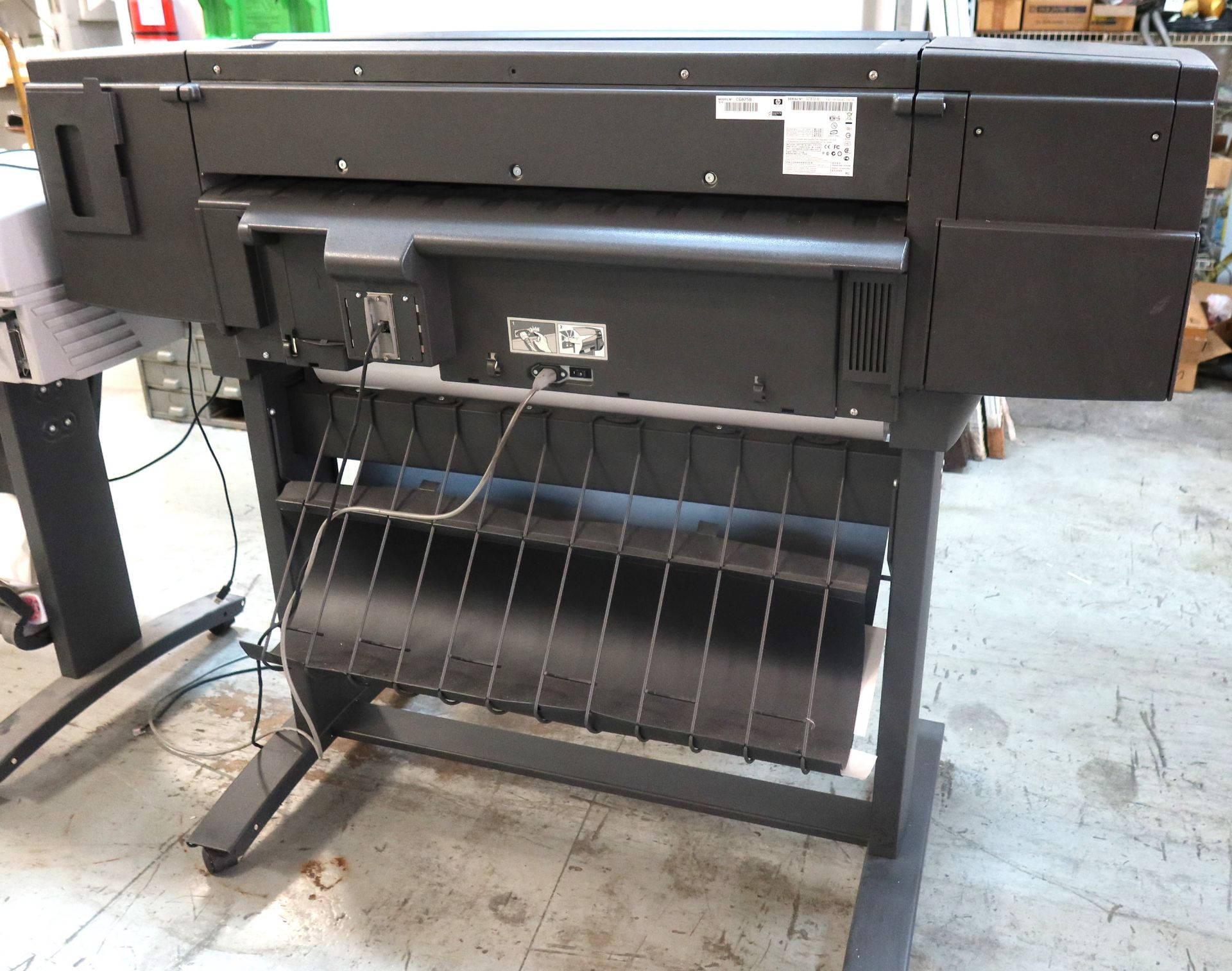 HP Designjet 1055cm Plus C6075B Wide Format Color Printer - Image 4 of 4