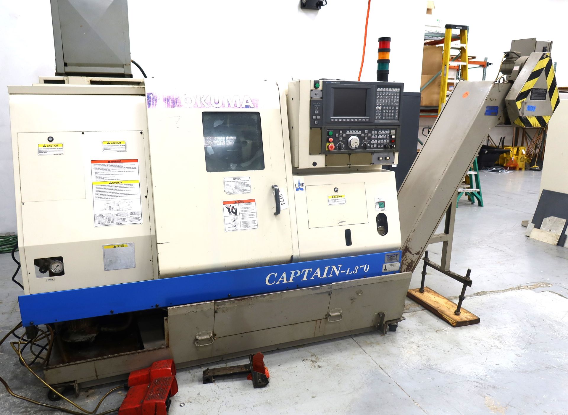 2001 Okuma Captain L370 CNC Lathe SN 0045