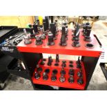 Huot Toolscoot Tool Cart with CT-40 Tool Holders