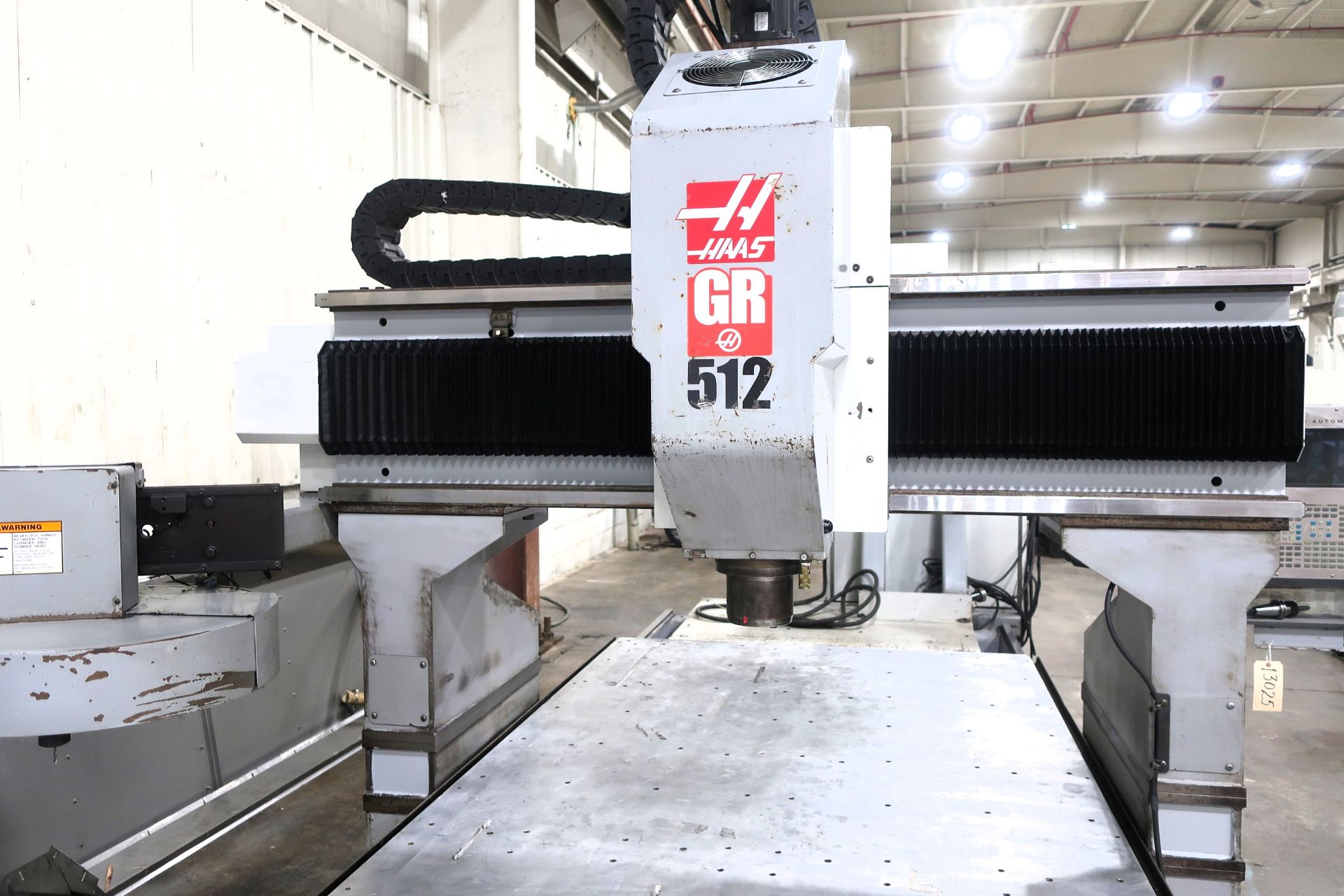 60" x 144" HAAS GR-512 CNC 3-AXIS GANTRY ROUTER/VERTICAL MACHINING CENTER, S/N 43675, New 2005 - Image 3 of 11