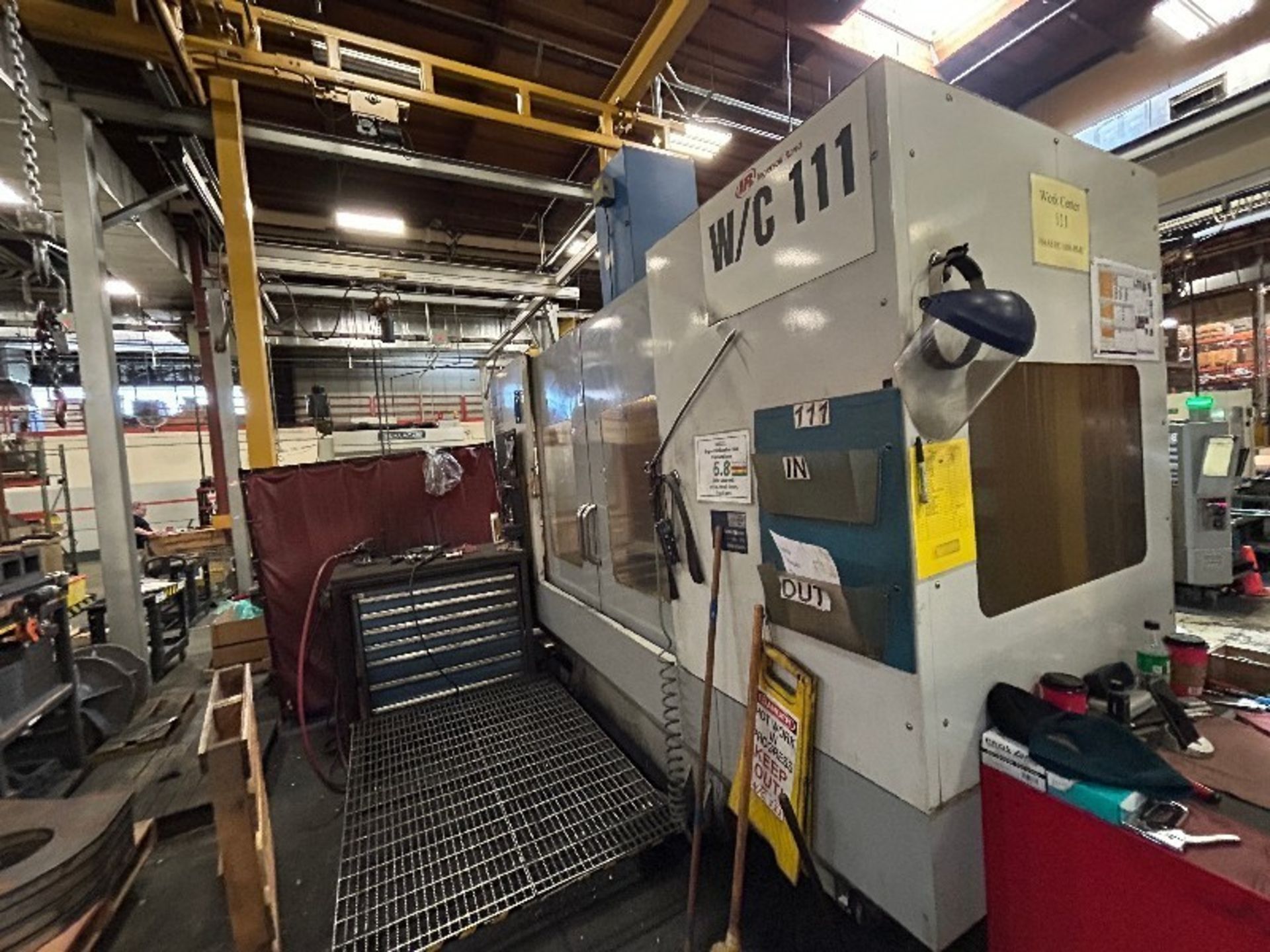 HAAS EC-1600 CNC 4-AXIS HORIZONTAL MACHINING CETER W/4TH AXIS ROTARY TABLE - Image 3 of 19