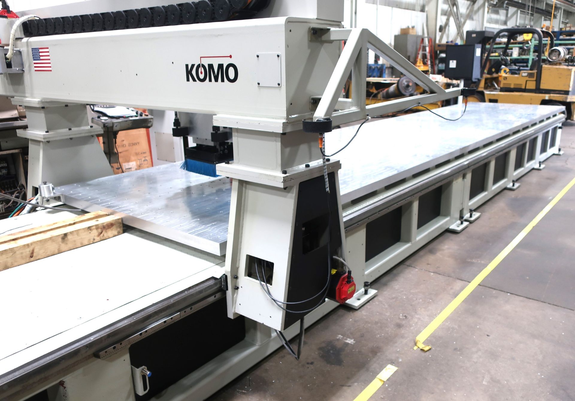 5'X24' KOMO XL-524 4-AXIS CNC ROUTER, S/N 01202-14, NEW 2015 - Image 10 of 16