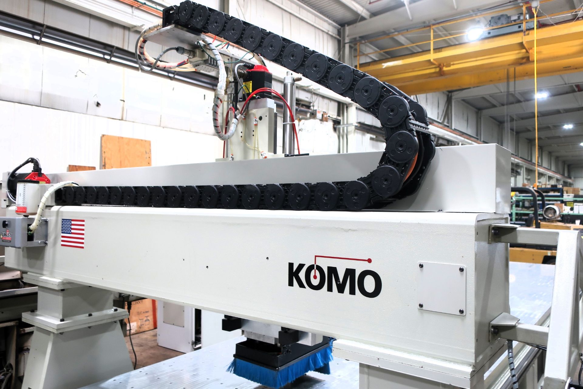 5'X24' KOMO XL-524 4-AXIS CNC ROUTER, S/N 01202-14, NEW 2015 - Image 9 of 16