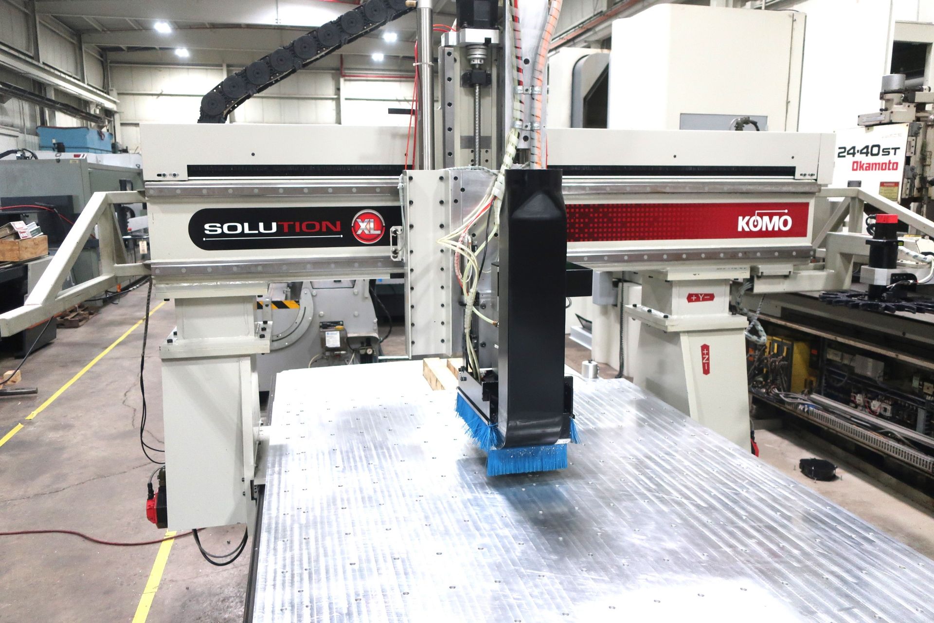 5'X24' KOMO XL-524 4-AXIS CNC ROUTER, S/N 01202-14, NEW 2015 - Image 4 of 16