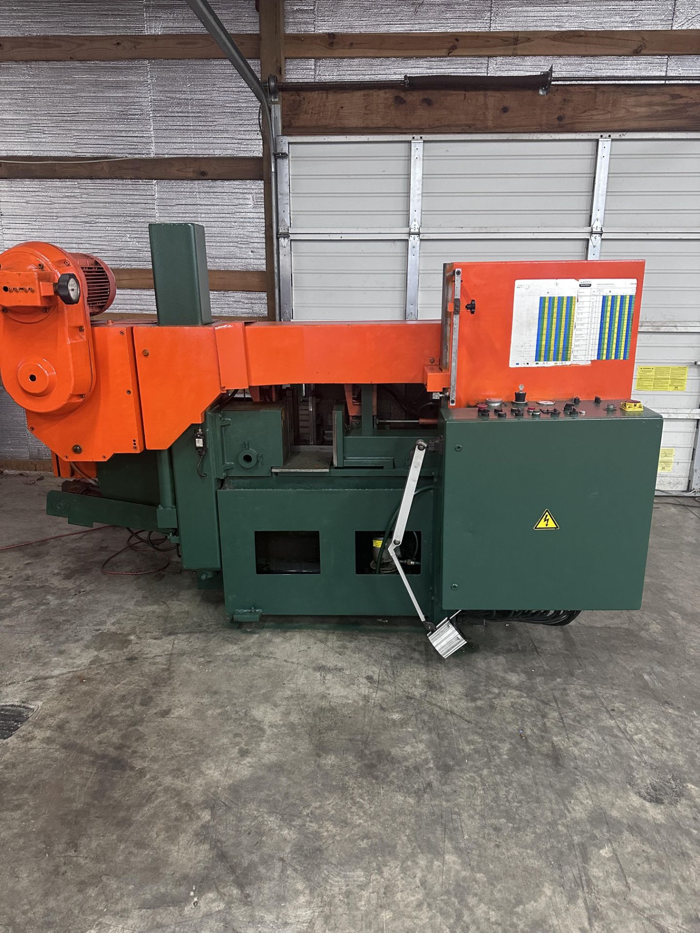 KASTO MODEL 360 AU 14"X14" AUTOMATIC HORIZONTAL BANDSAW, (2) SAWS SOLD AS 1 LOT - Image 8 of 10