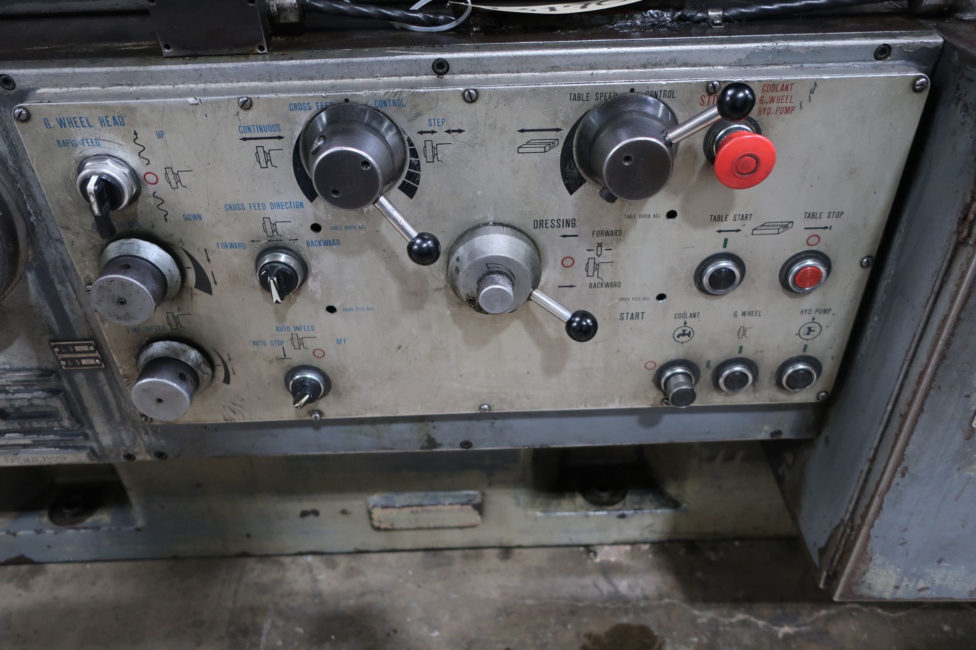 20" X 120" Okamoto PSG-305 Hydraulic Reciprocating Surface Grinder, S/N 1829, New 1987, - Image 3 of 15