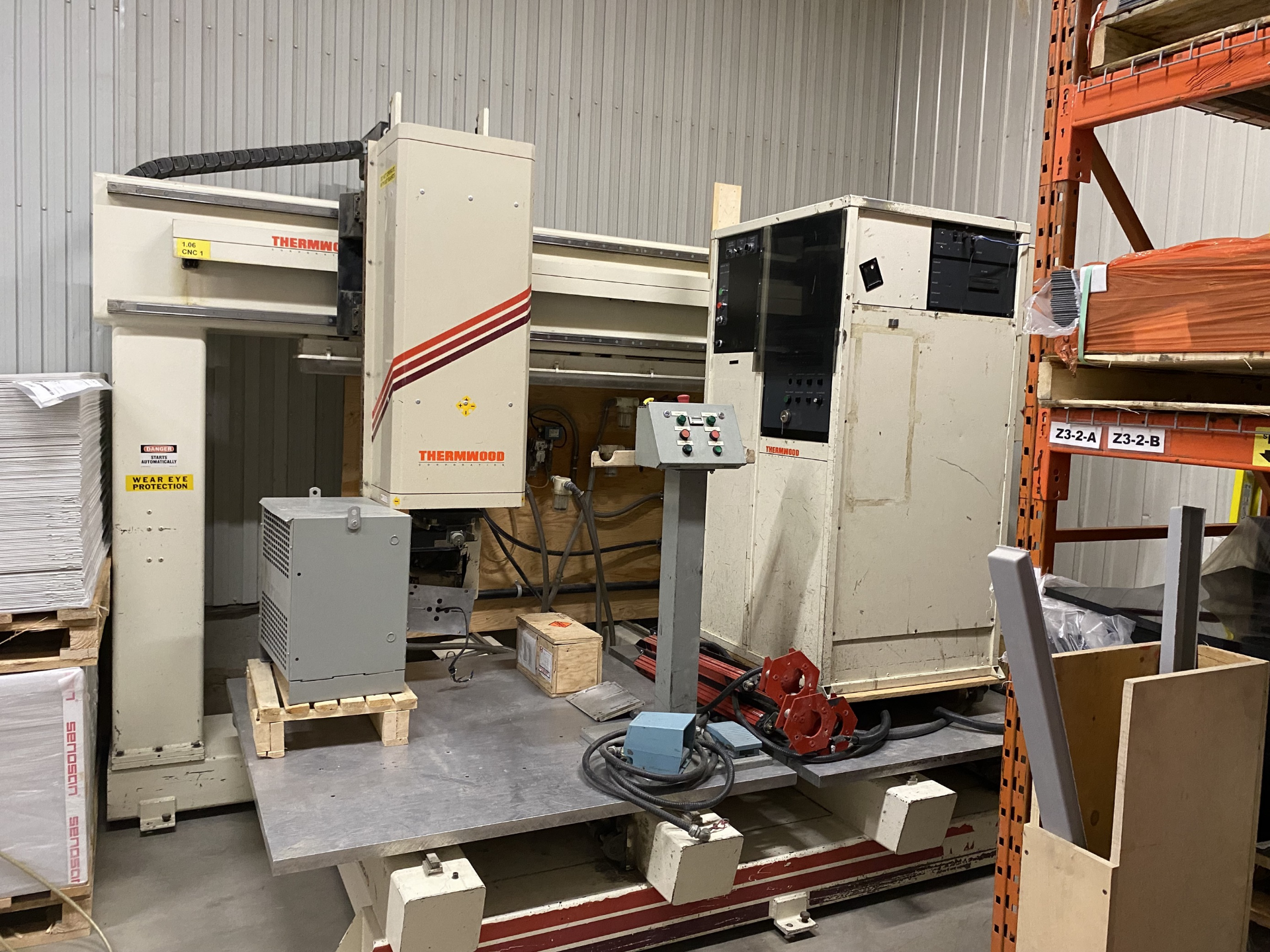 1996 Thermwood C67DT 5-Axis CNC Router, SN C67DT061