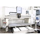 Quintax Q3M 3-Axis Dual 5x5 Tables CNC Router, S/N Q-1123, New 2009