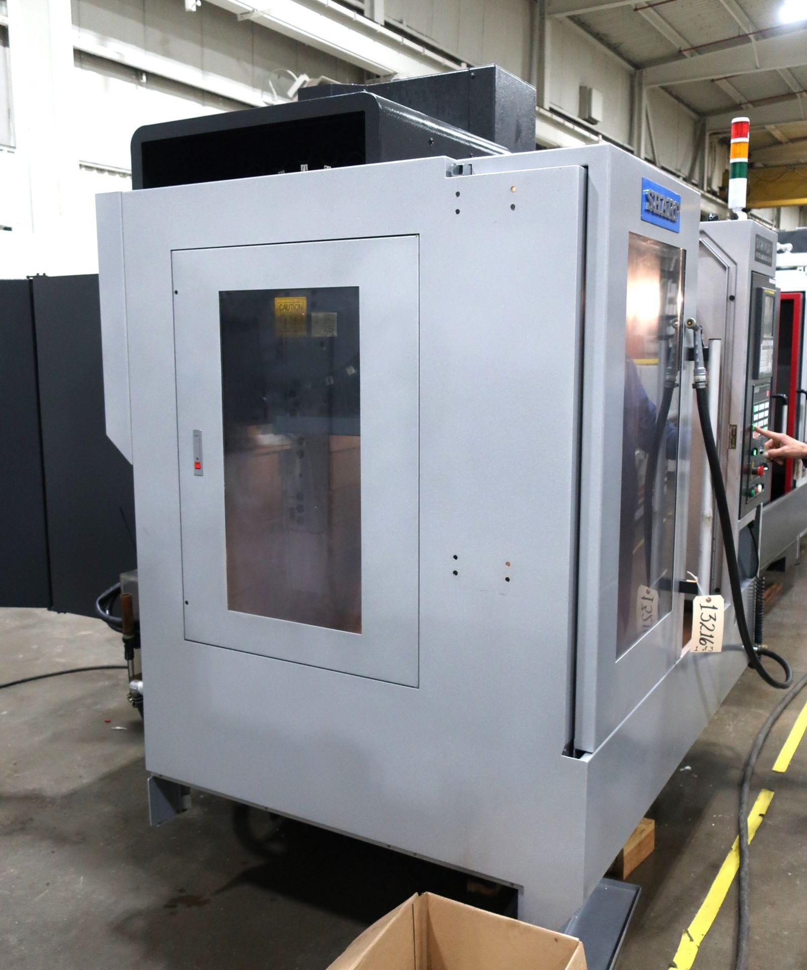 Sharp Model SV-2414SX-F CNC 3-Axis Vertical Machining Center, S/N 6039, New 2014, - Image 7 of 12
