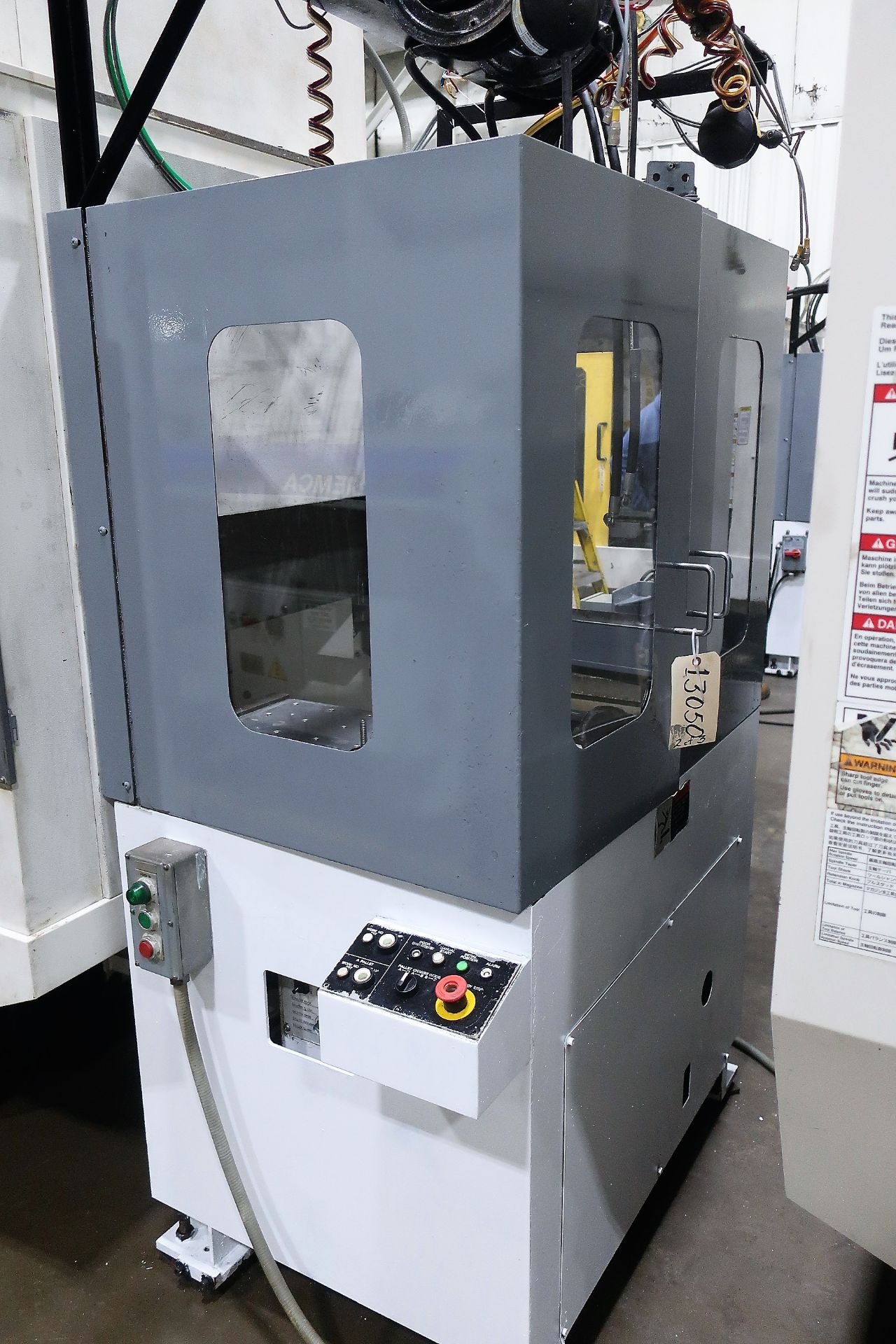 2010 Fanuc Robodrill Alpha T21iFLA CNC Long Bed Drill Tap Vertical Machining Center, S/N P105XH241 - Image 8 of 15
