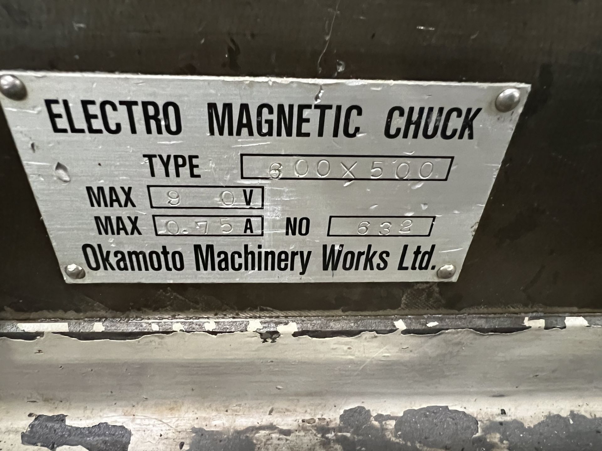 Okamoto ACC-2440ST CNC Precision Surface Creep Feed Grinder W/Diamond Form Crush Dresser, S/N 10002 - Image 6 of 9