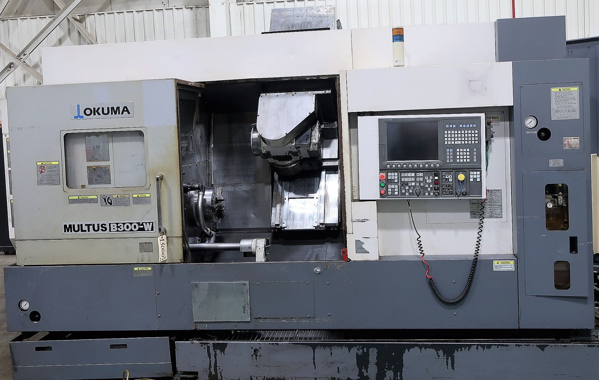 Okuma Multus B300-W 5-Axis CNC Lathe, S/N 126304, New 2006