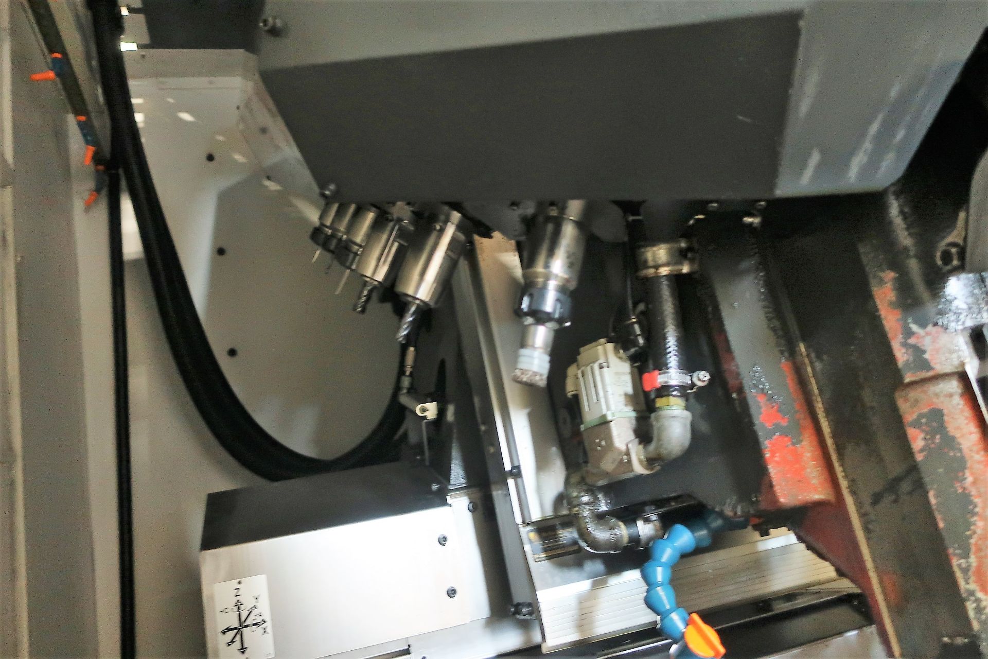 Brother Speedio M140X1 CNC 5-Axis Multitasking Drill Tap Turning Center, S/N 111357, New 2015, - Image 6 of 14