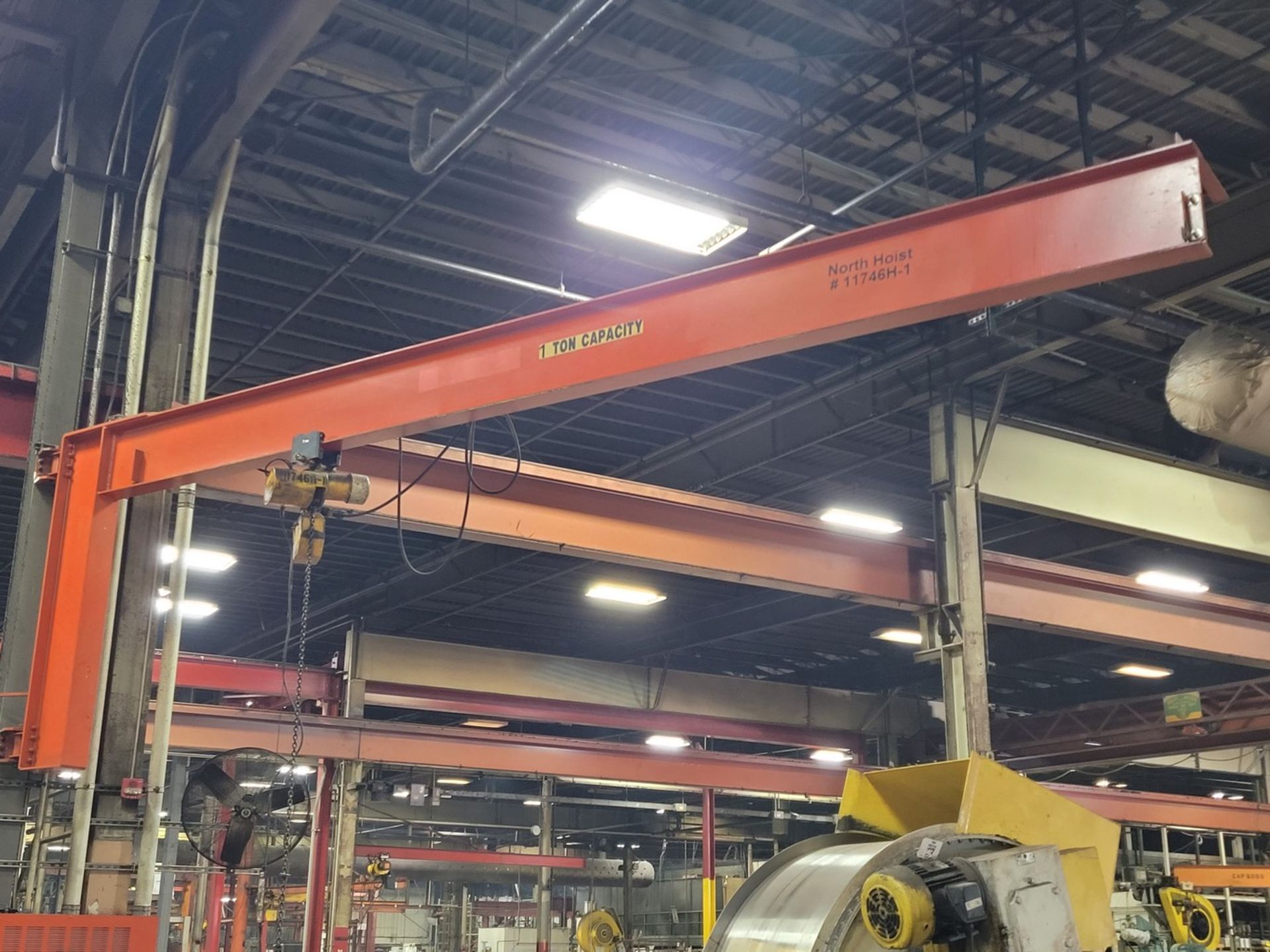 1-Ton Column Mounted Jib Crane