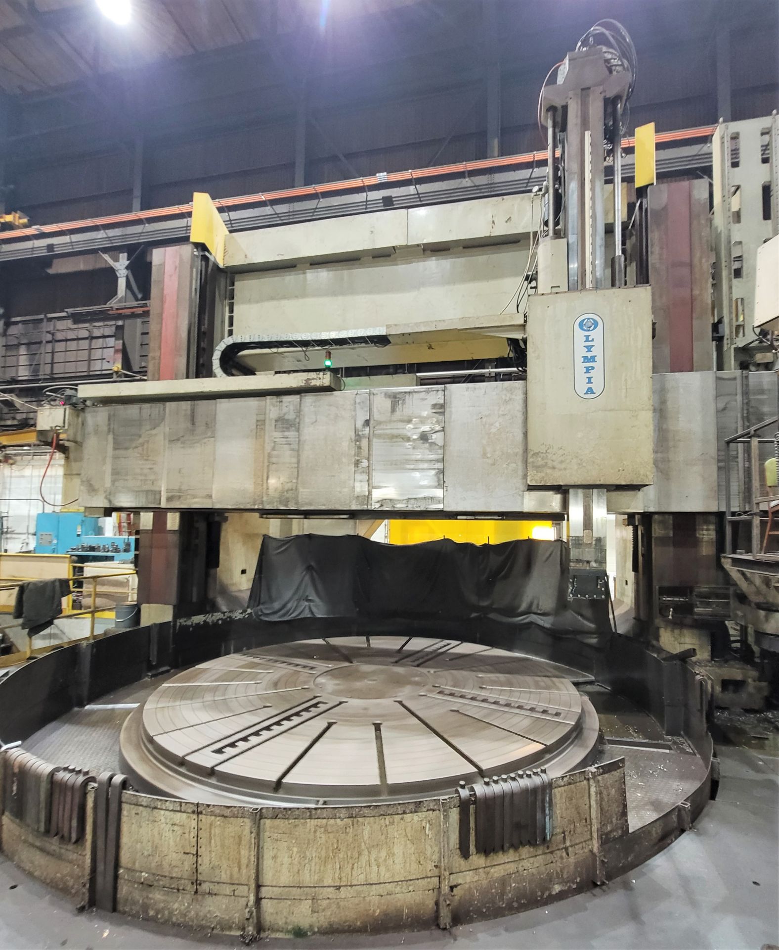 177"/240" Olympia 180L CNC Vertical Boring Mill with Milling