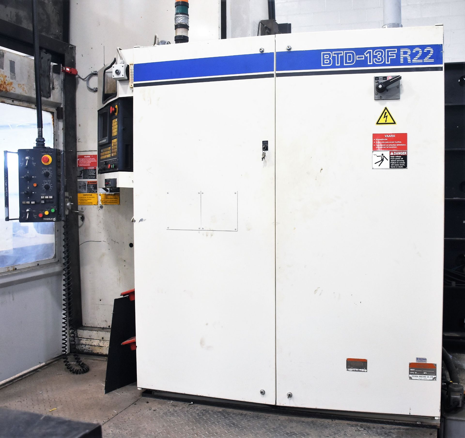 Toshiba BTD-13F.R22 CNC Table Type Horizontal Boring Mill - Image 13 of 13