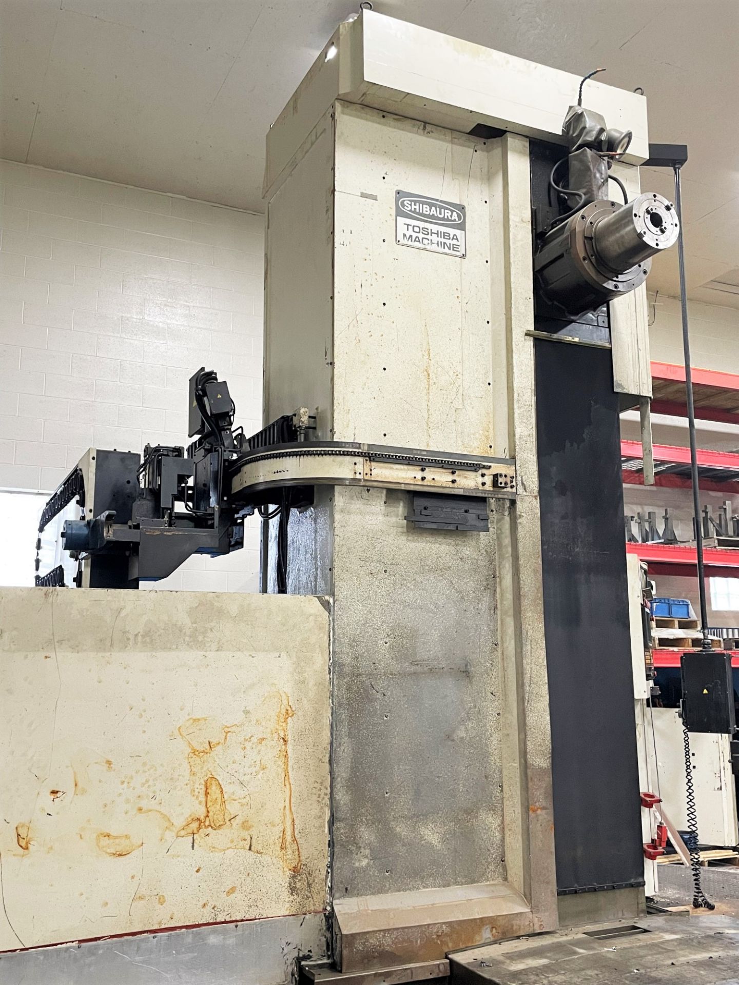 Toshiba BTD-13F.R22 CNC Table Type Horizontal Boring Mill - Image 7 of 13