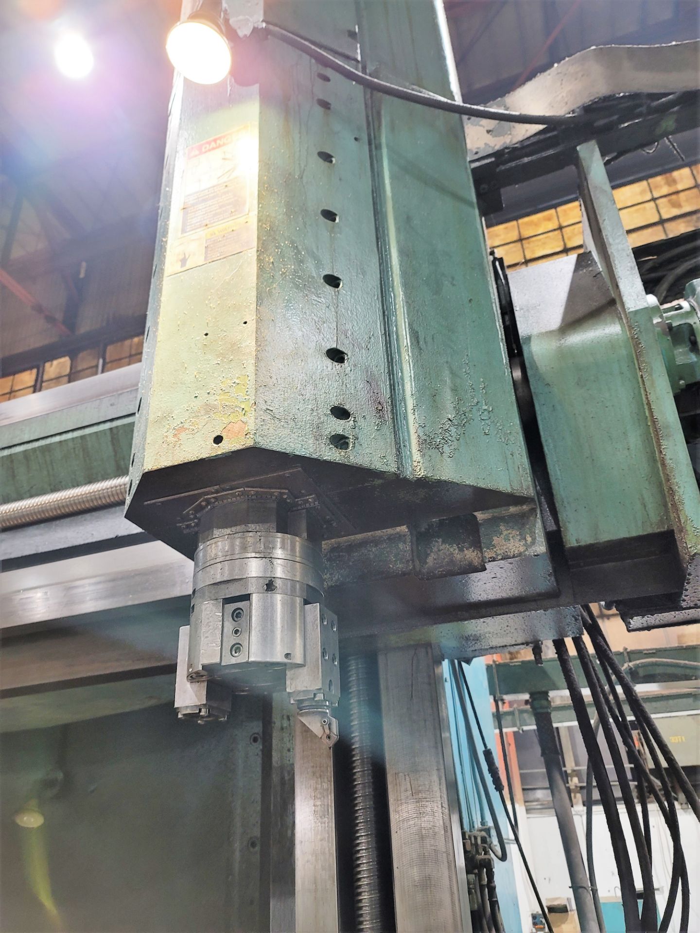 108" Bullard Dyn-Au-Tape CNC Vertical Boring Mill - Image 5 of 8