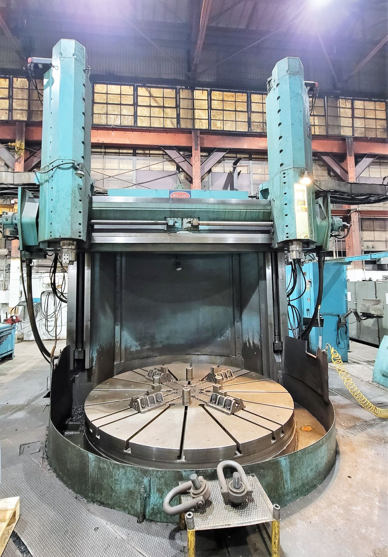 108" Bullard Dyn-Au-Tape CNC Vertical Boring Mill