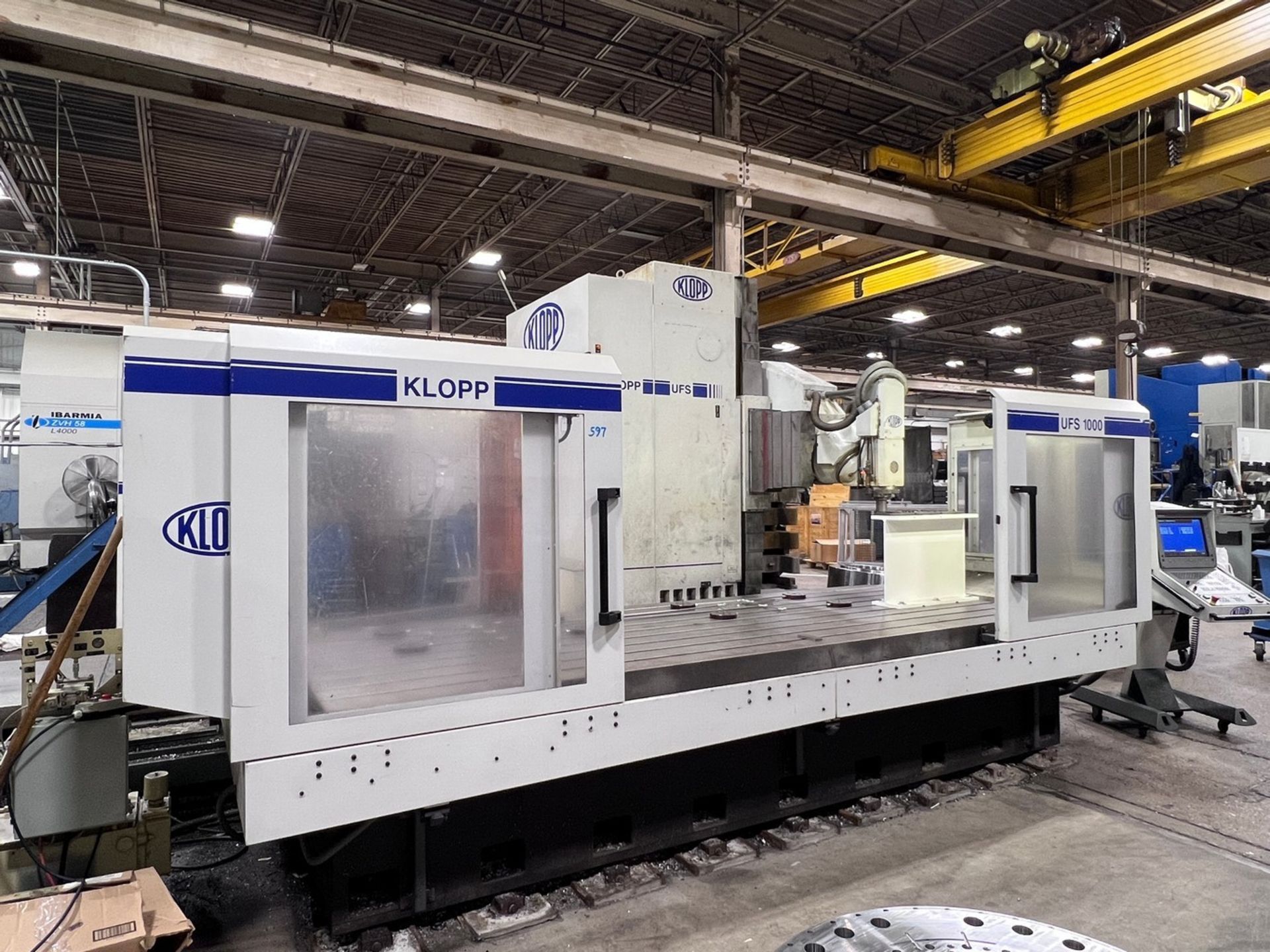 2007 Klopp UFS1000 CNC 5-Axis Travelling Column Milling Machine - Image 2 of 10